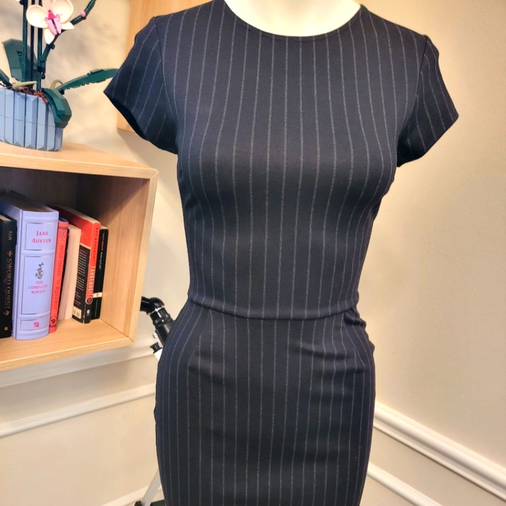 Brand New Aqua Sheath Dress